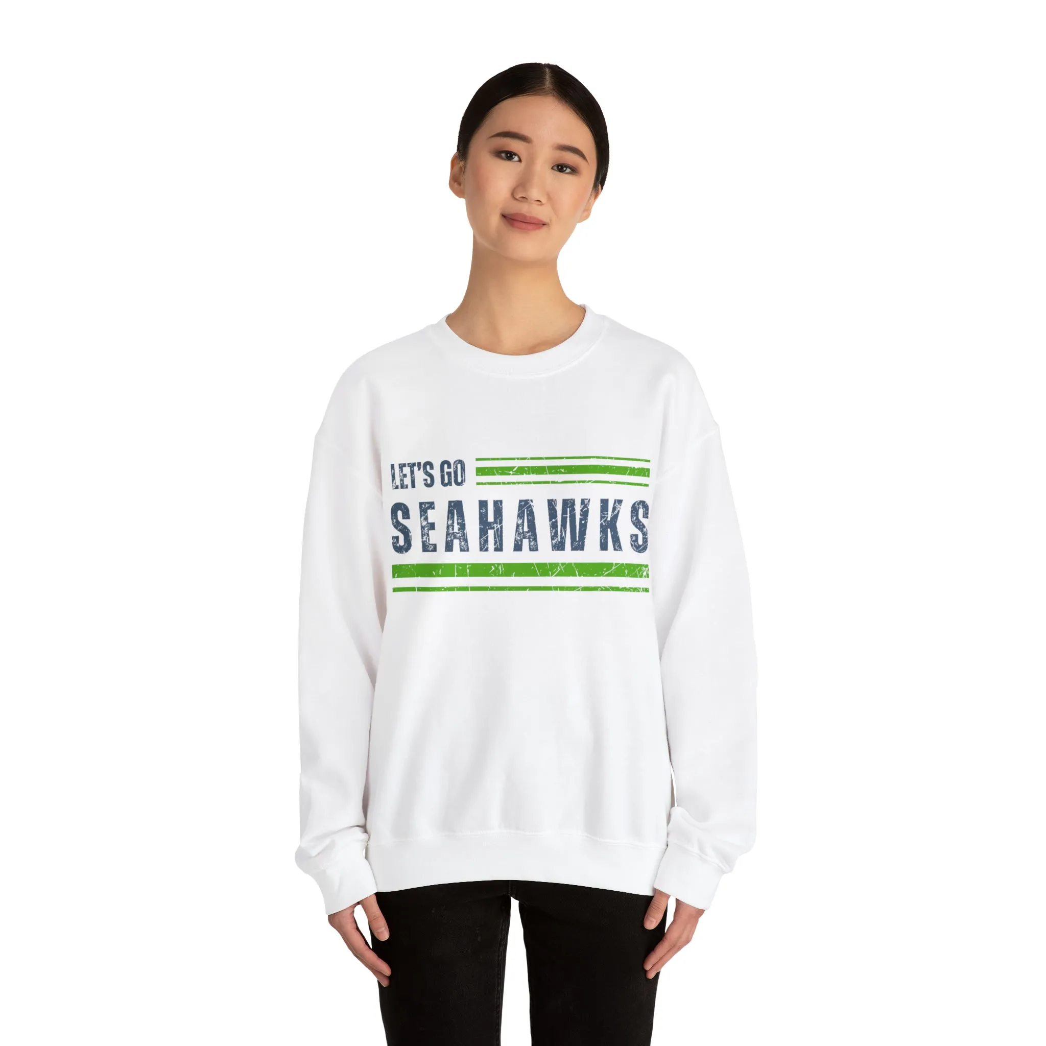 Let’s Go Seahawks Unisex Crewneck Sweatshirt