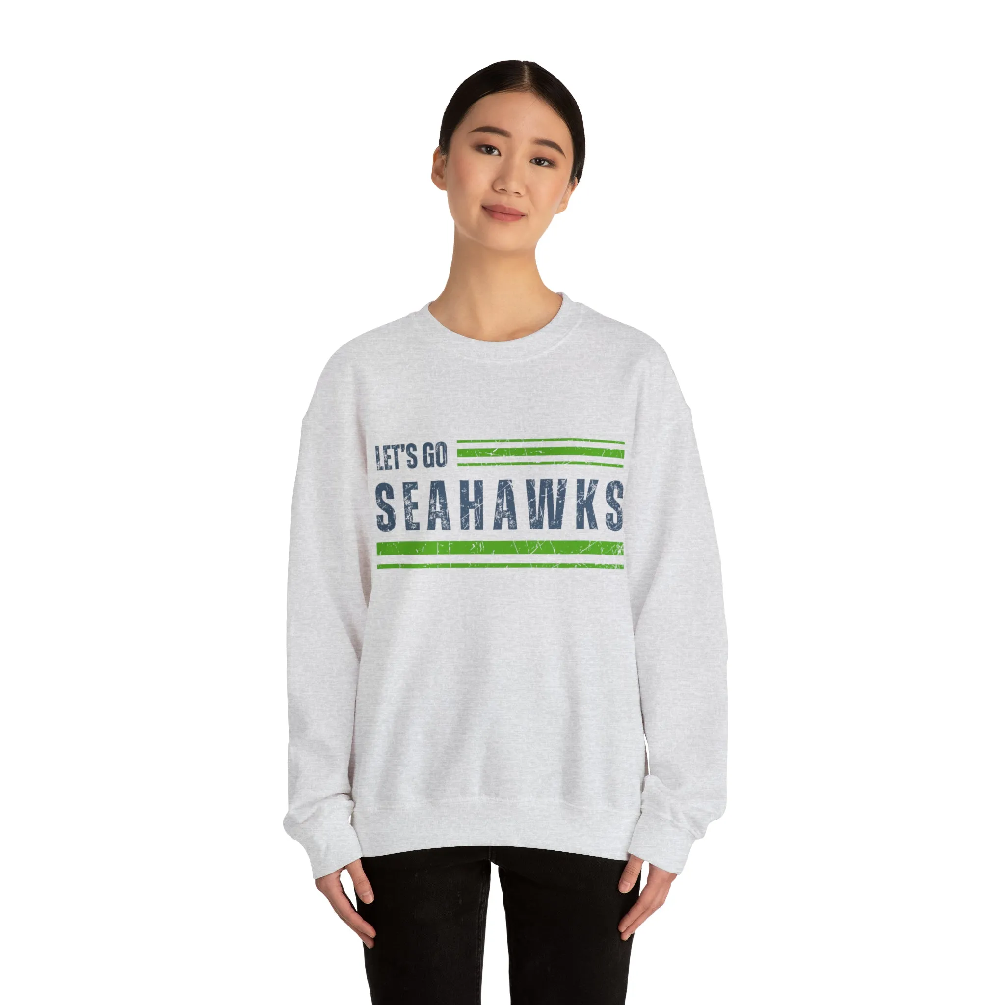 Let’s Go Seahawks Unisex Crewneck Sweatshirt