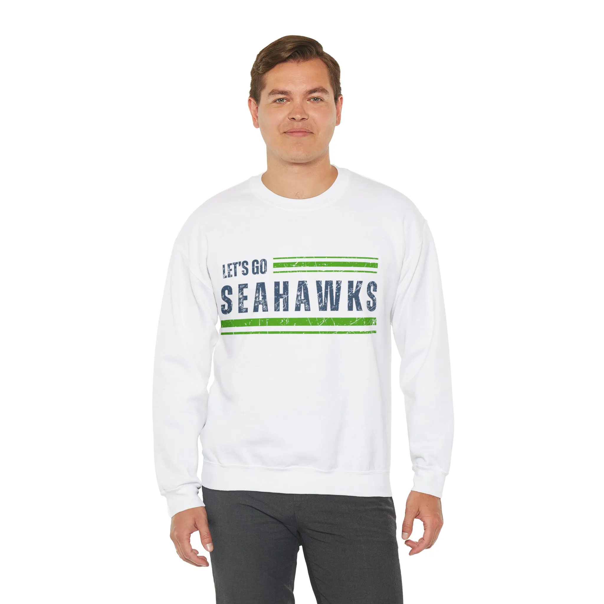 Let’s Go Seahawks Unisex Crewneck Sweatshirt