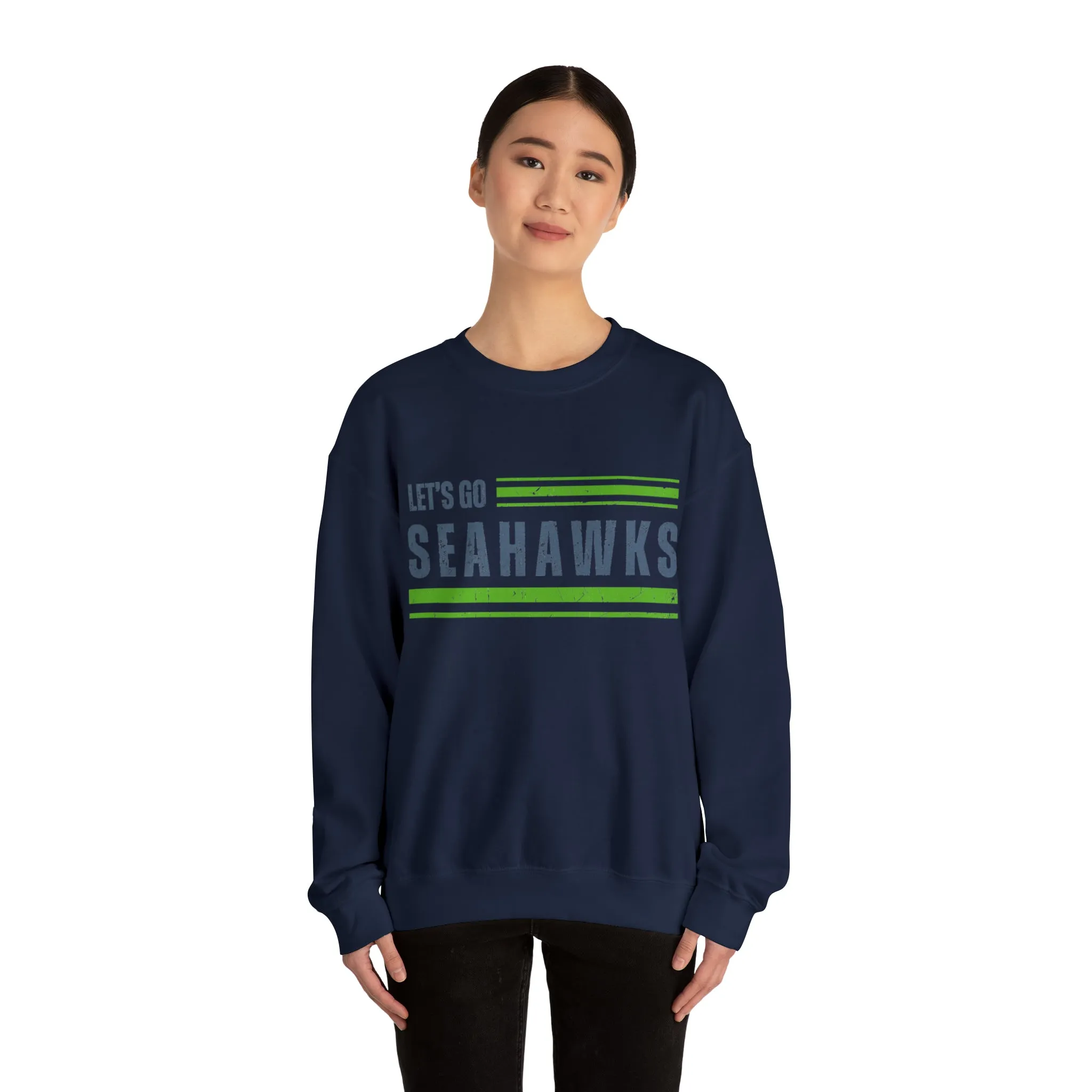 Let’s Go Seahawks Unisex Crewneck Sweatshirt