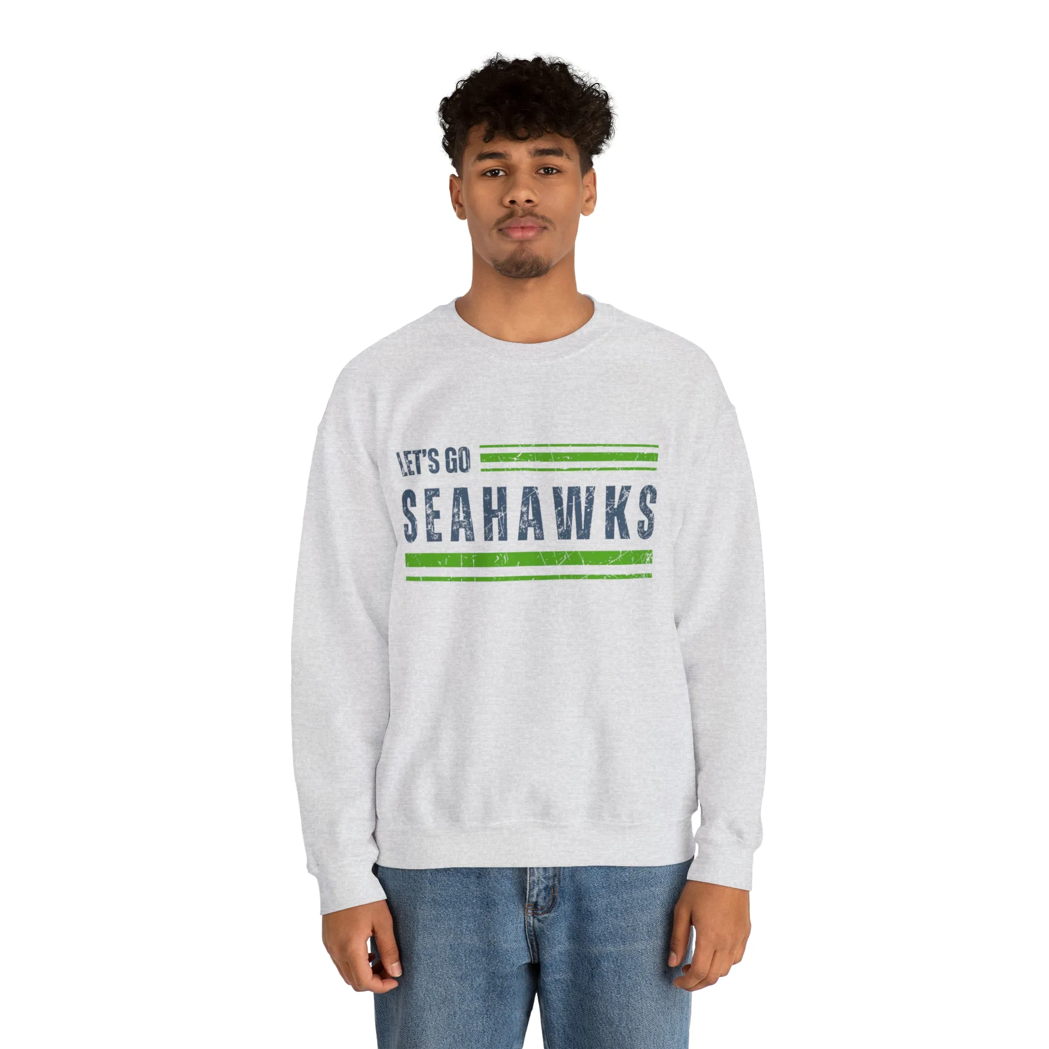 Let’s Go Seahawks Unisex Crewneck Sweatshirt