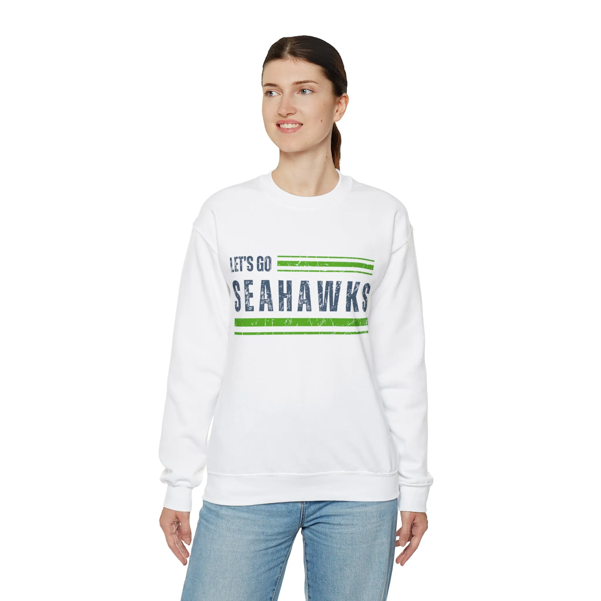 Let’s Go Seahawks Unisex Crewneck Sweatshirt