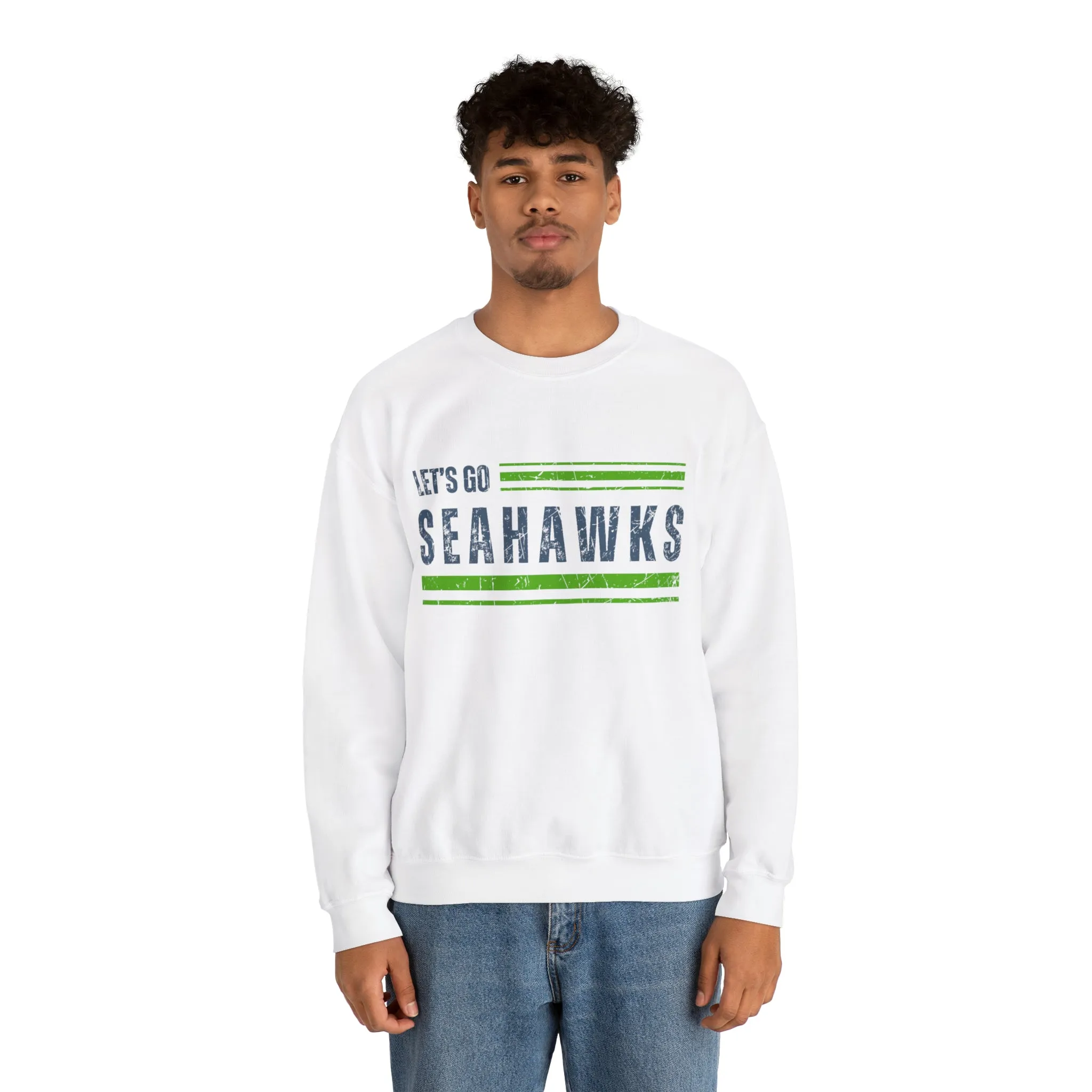 Let’s Go Seahawks Unisex Crewneck Sweatshirt