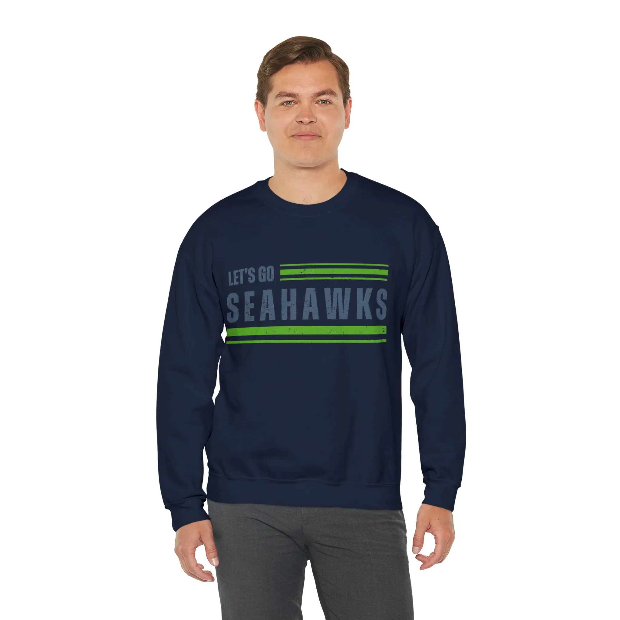 Let’s Go Seahawks Unisex Crewneck Sweatshirt