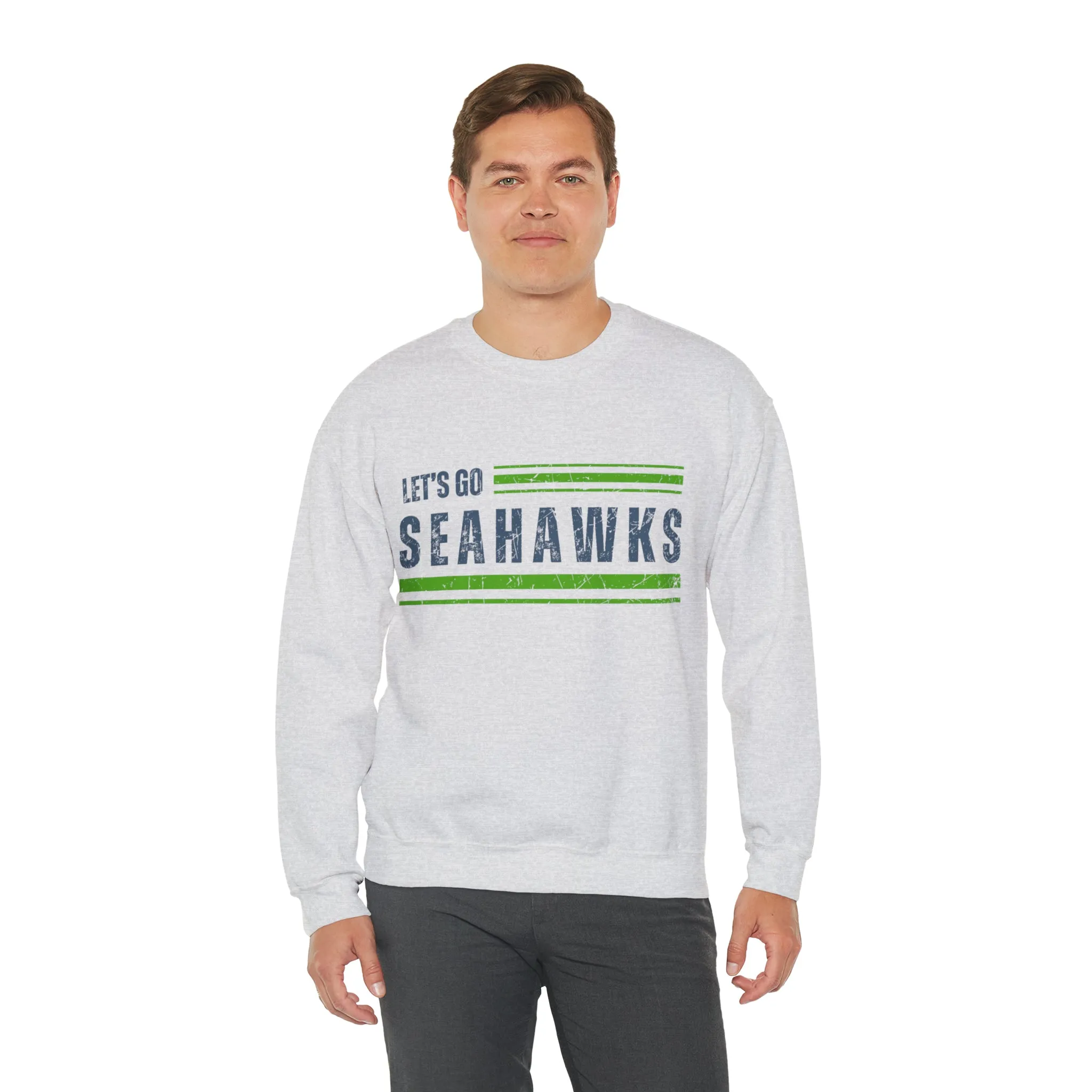 Let’s Go Seahawks Unisex Crewneck Sweatshirt