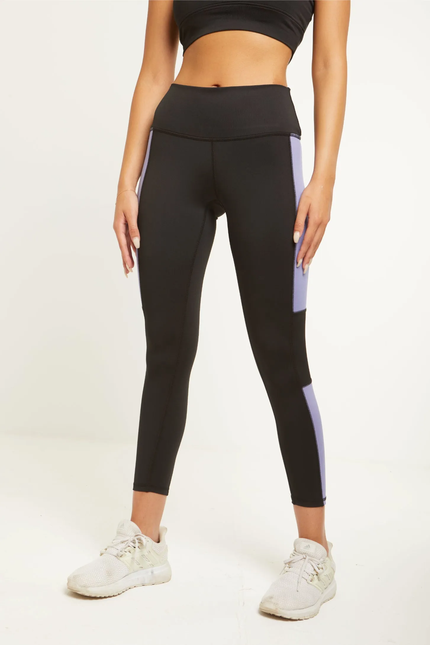 LILAC SIDE PANEL LEGGINGS