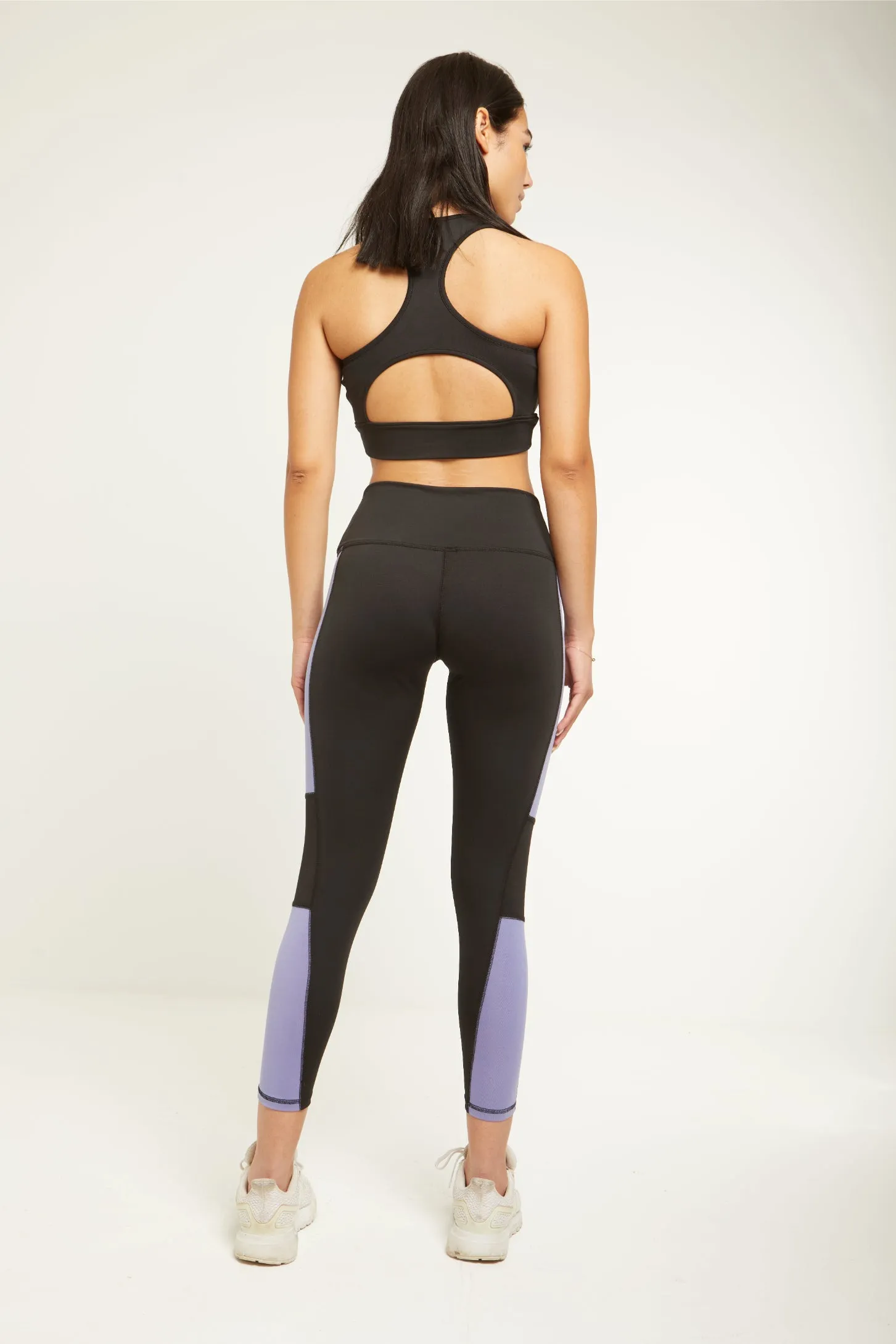 LILAC SIDE PANEL LEGGINGS