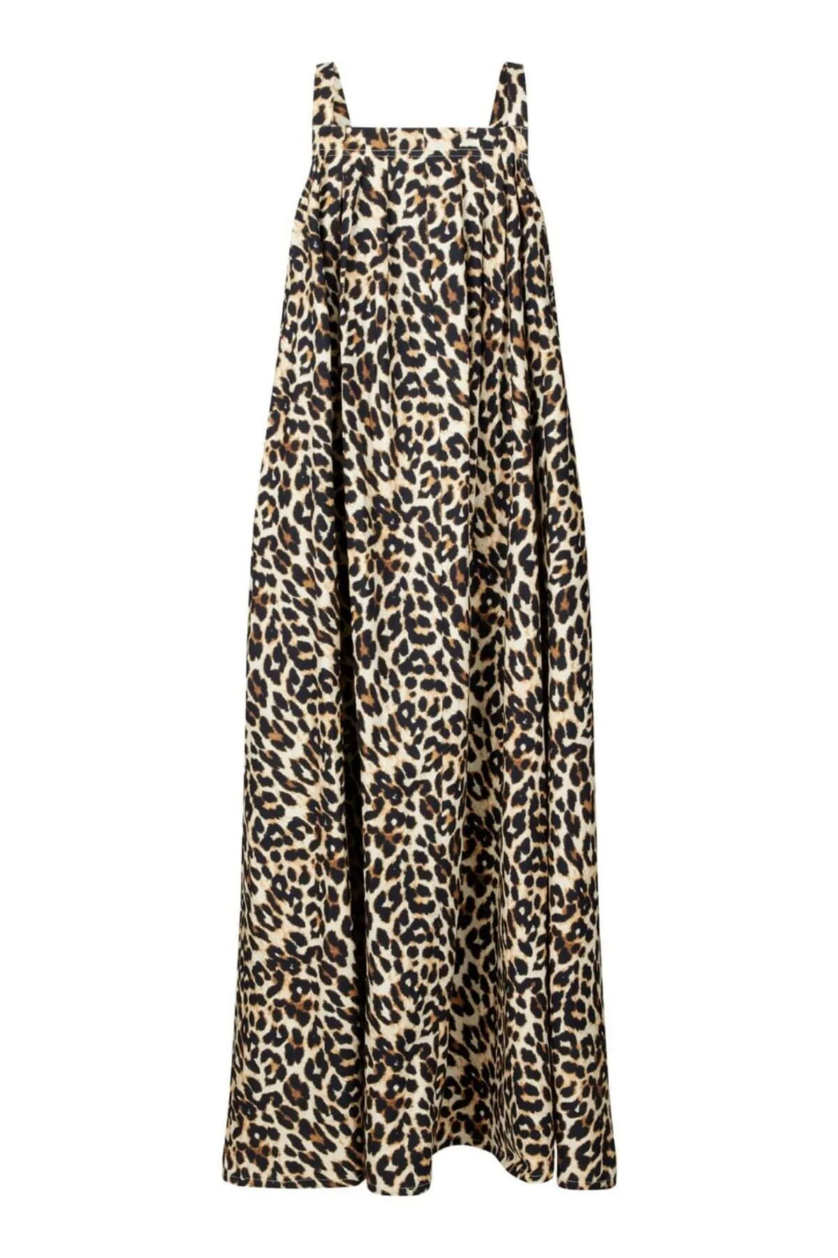 LUNGO MIDI DRESS LEOPARD PRINT