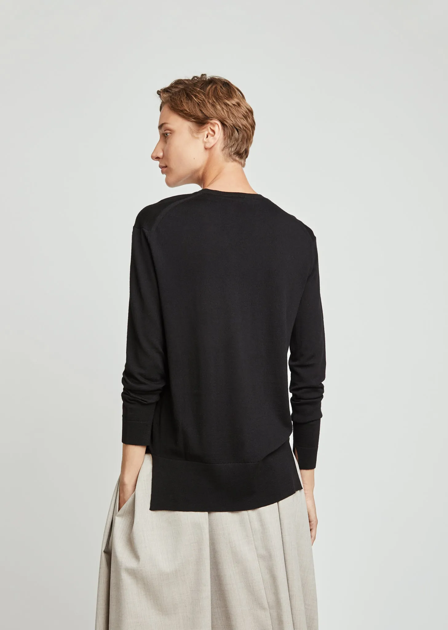 Merino Wool Essential Roundneck Sweater