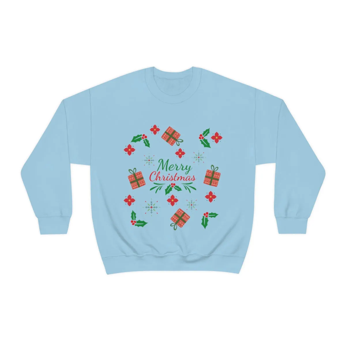 merry christmas Unisex Heavy Blend™ Crewneck Sweatshirt