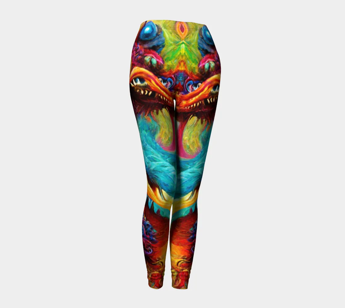 New Years Dragon Leggings | Michael Garfield