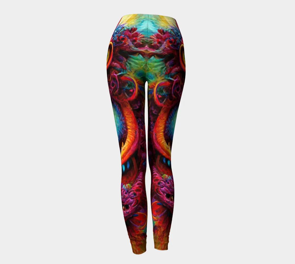 New Years Dragon Leggings | Michael Garfield