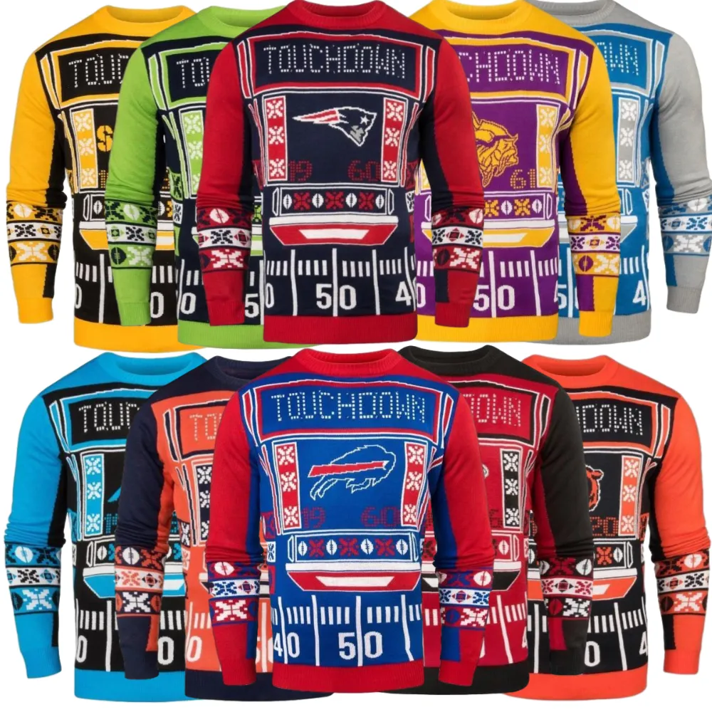 NFL Mens Light Up Sweater - Pick Your Team!