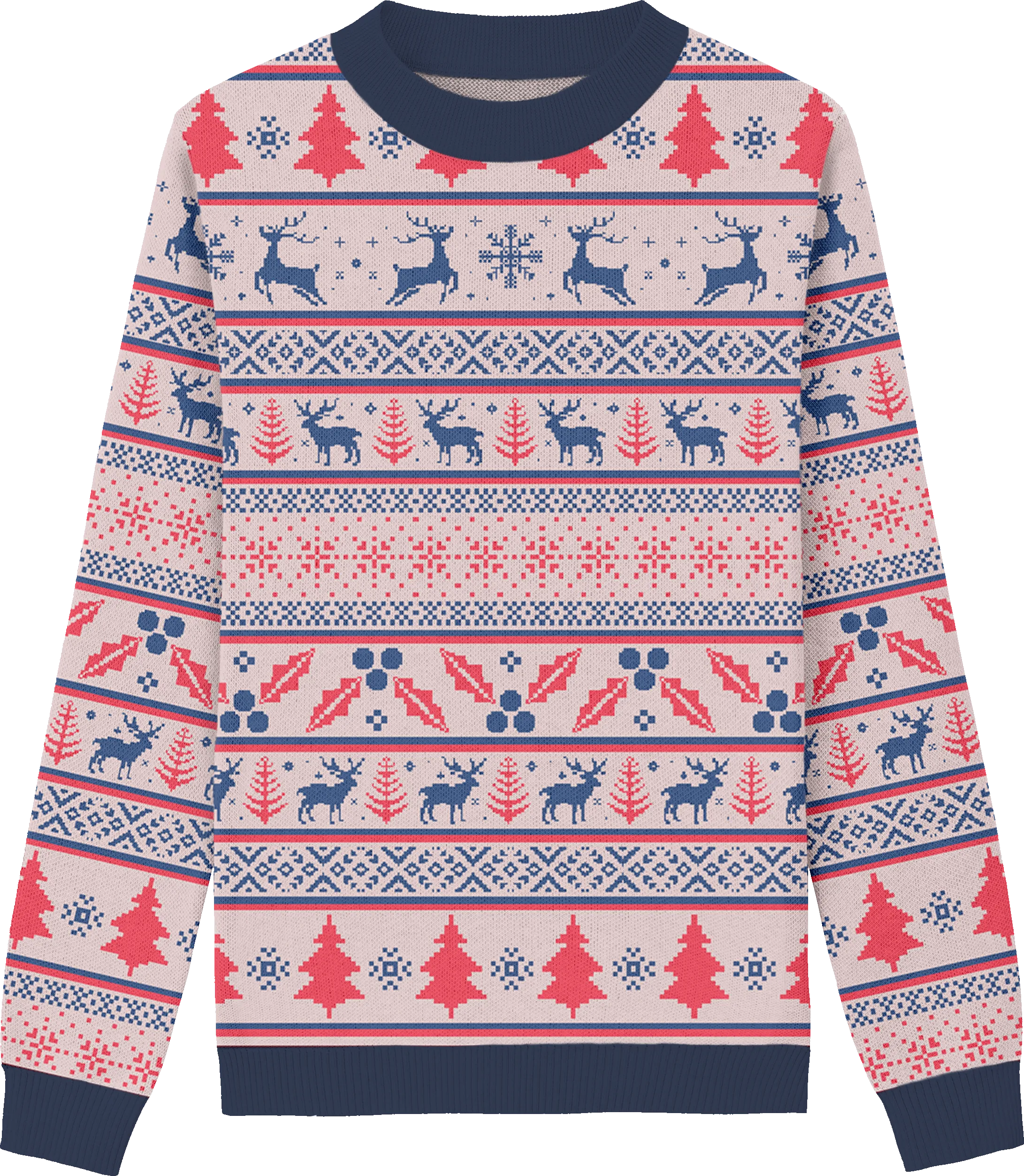 Omnisexual Christmas Classic Fit Knit Crewneck