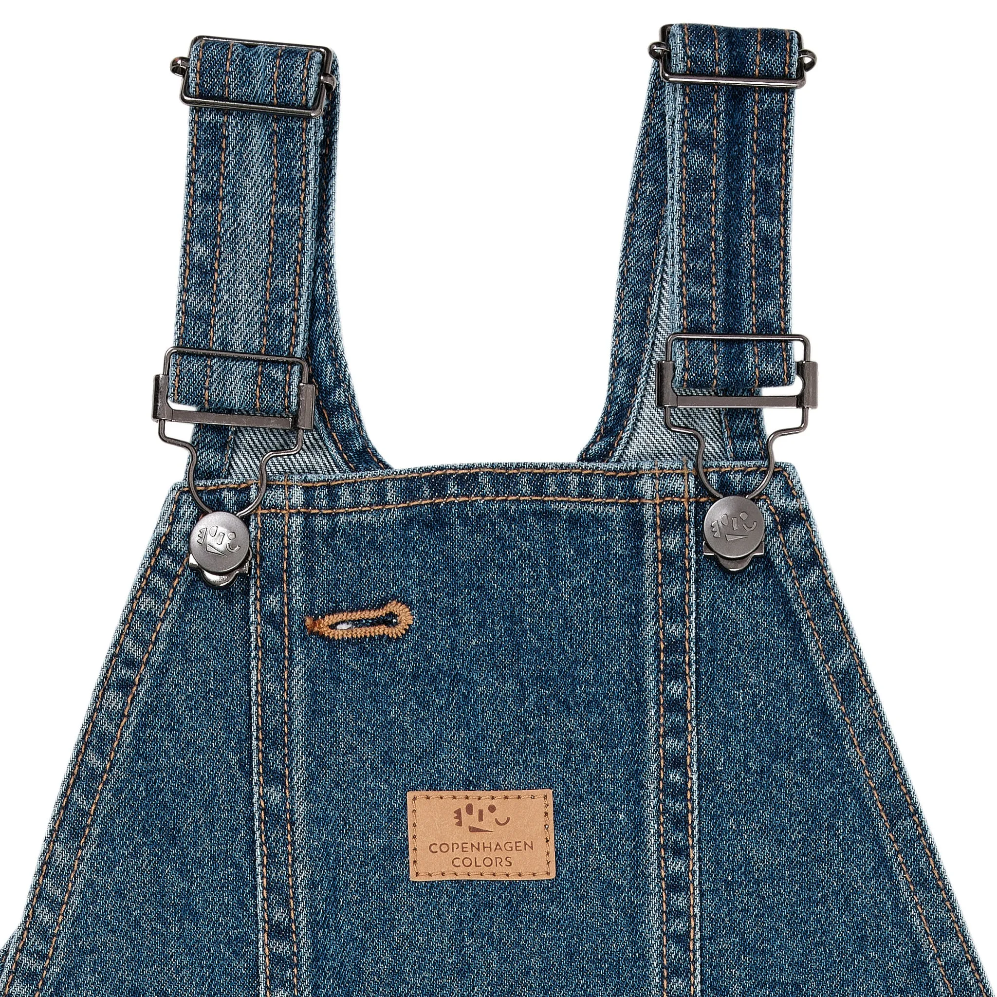 ORGANIC OVERALLS - INDIGO BLUE WASHED