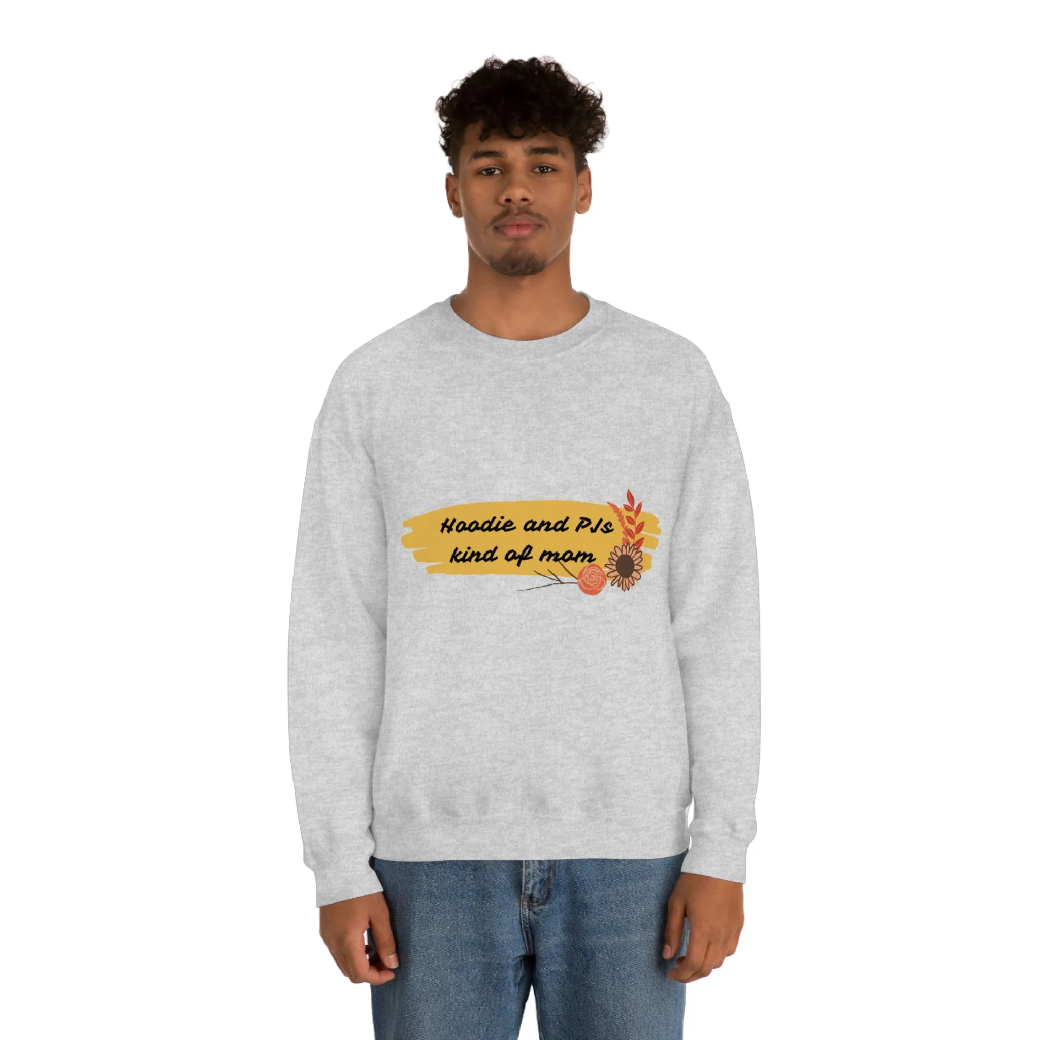 PJ and Hoodie kind of mom Unisex Heavy Blend™ Crewneck Sweatshirt