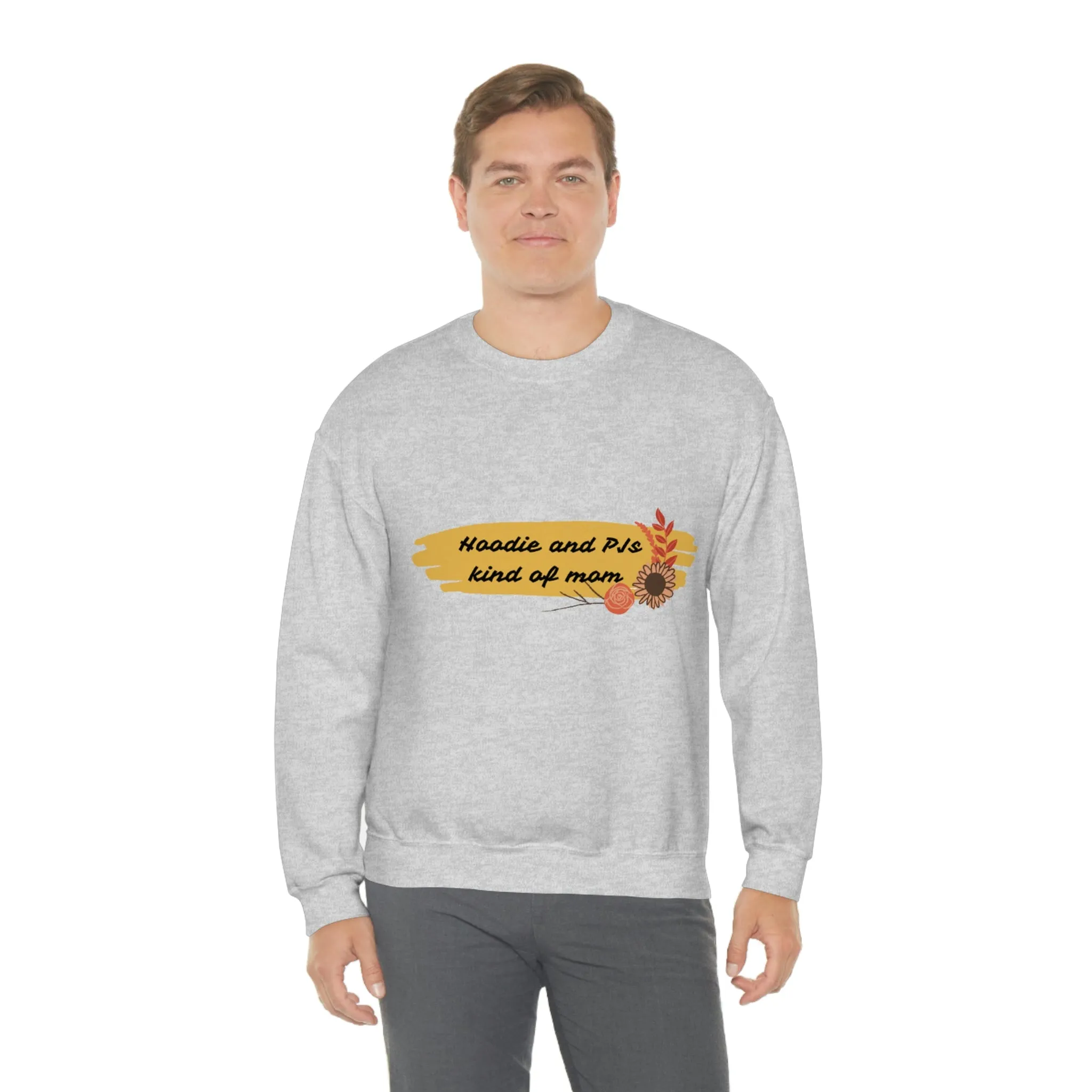 PJ and Hoodie kind of mom Unisex Heavy Blend™ Crewneck Sweatshirt