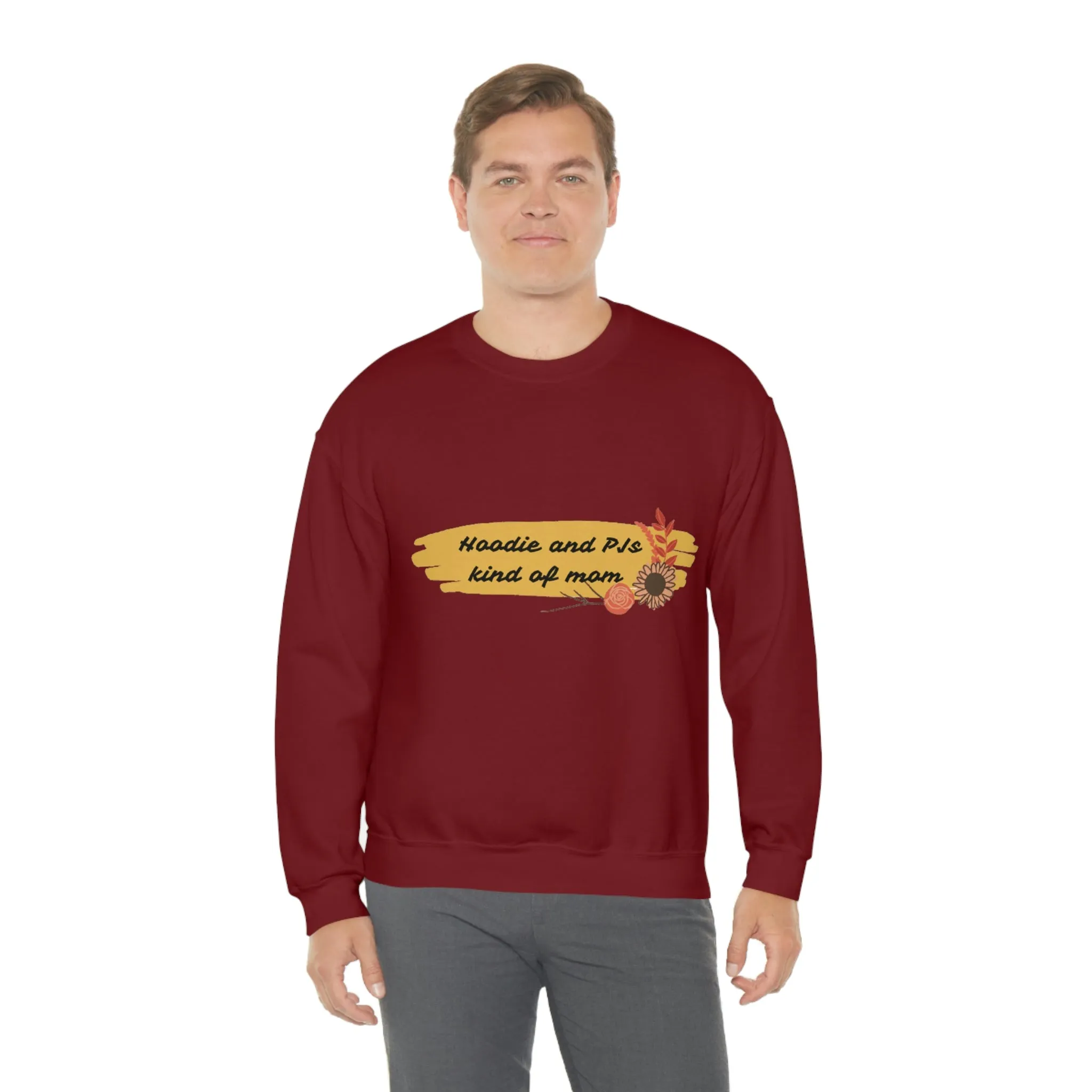 PJ and Hoodie kind of mom Unisex Heavy Blend™ Crewneck Sweatshirt