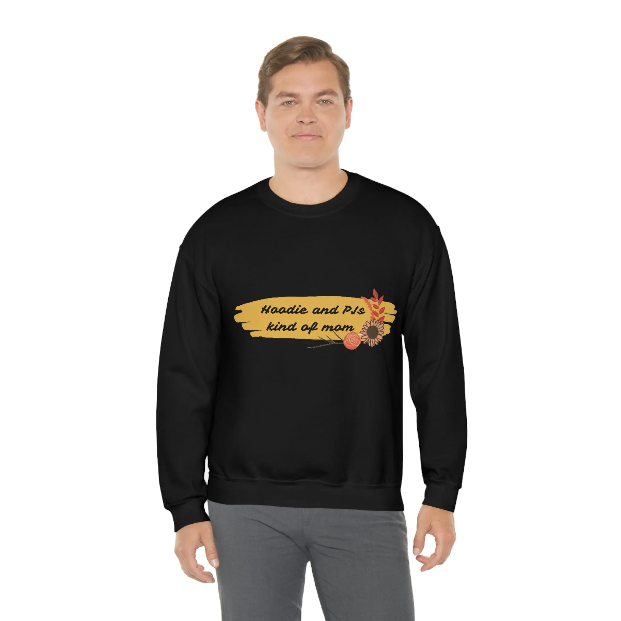 PJ and Hoodie kind of mom Unisex Heavy Blend™ Crewneck Sweatshirt