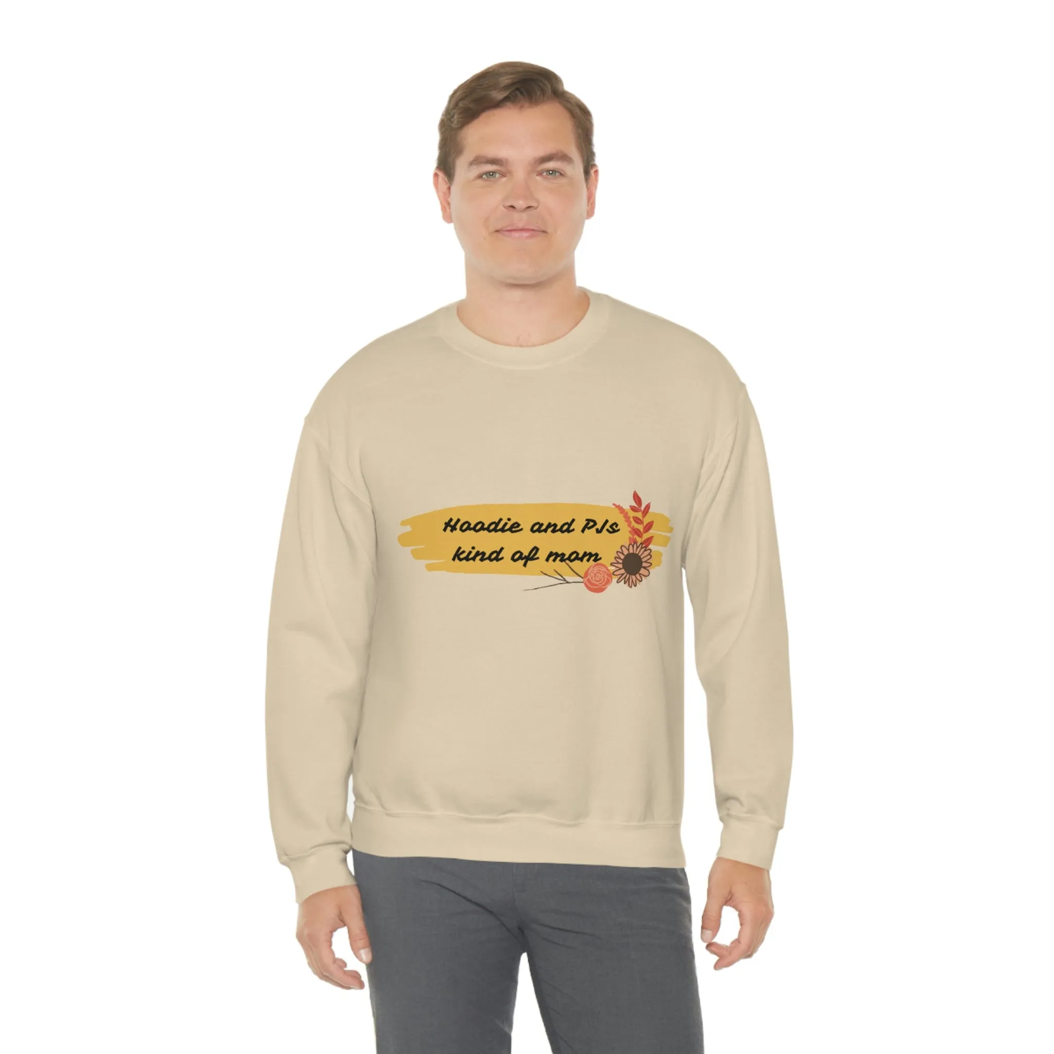 PJ and Hoodie kind of mom Unisex Heavy Blend™ Crewneck Sweatshirt