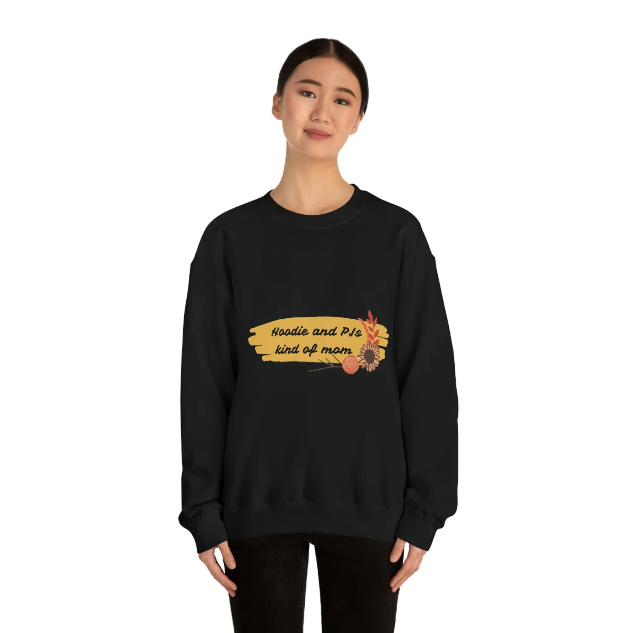 PJ and Hoodie kind of mom Unisex Heavy Blend™ Crewneck Sweatshirt