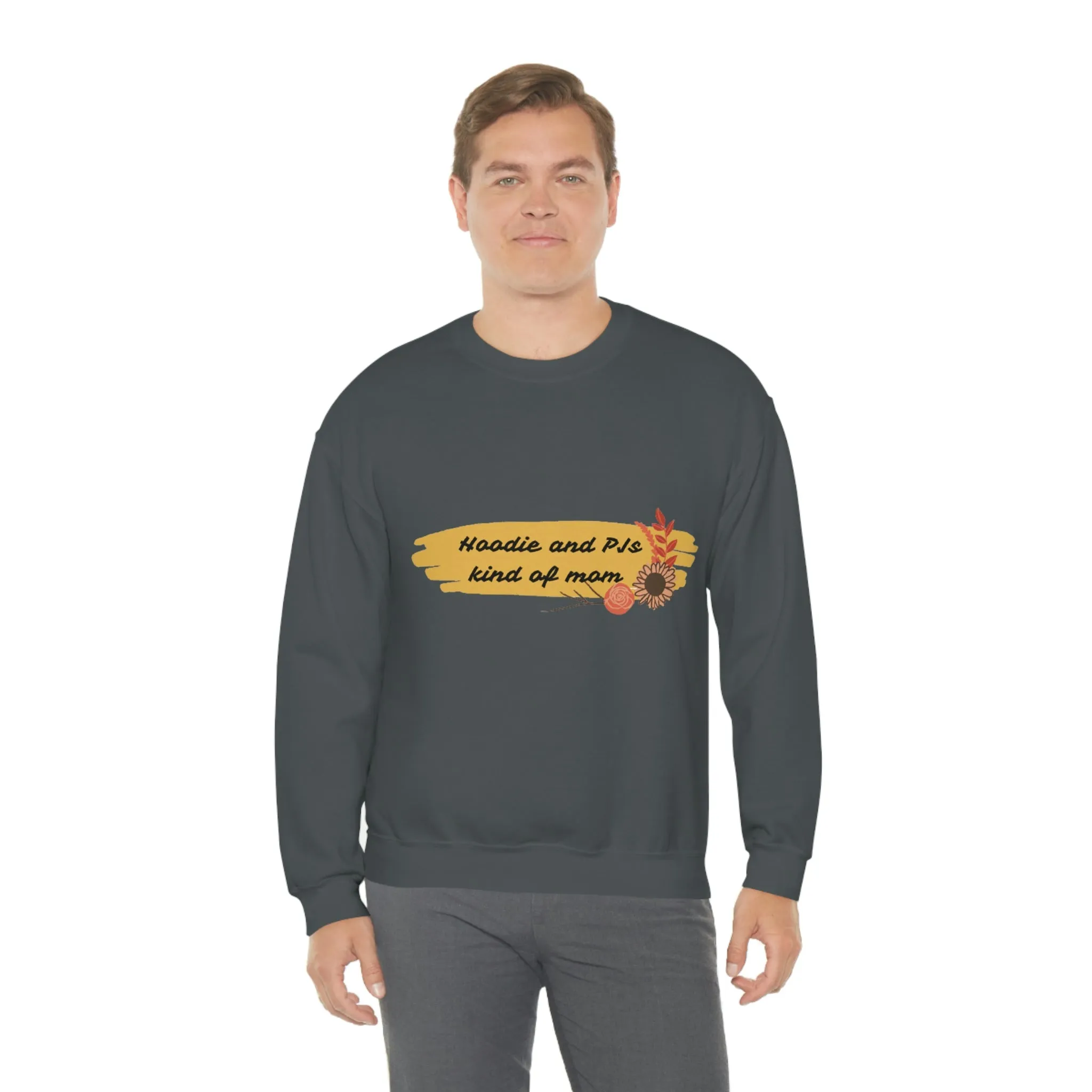 PJ and Hoodie kind of mom Unisex Heavy Blend™ Crewneck Sweatshirt