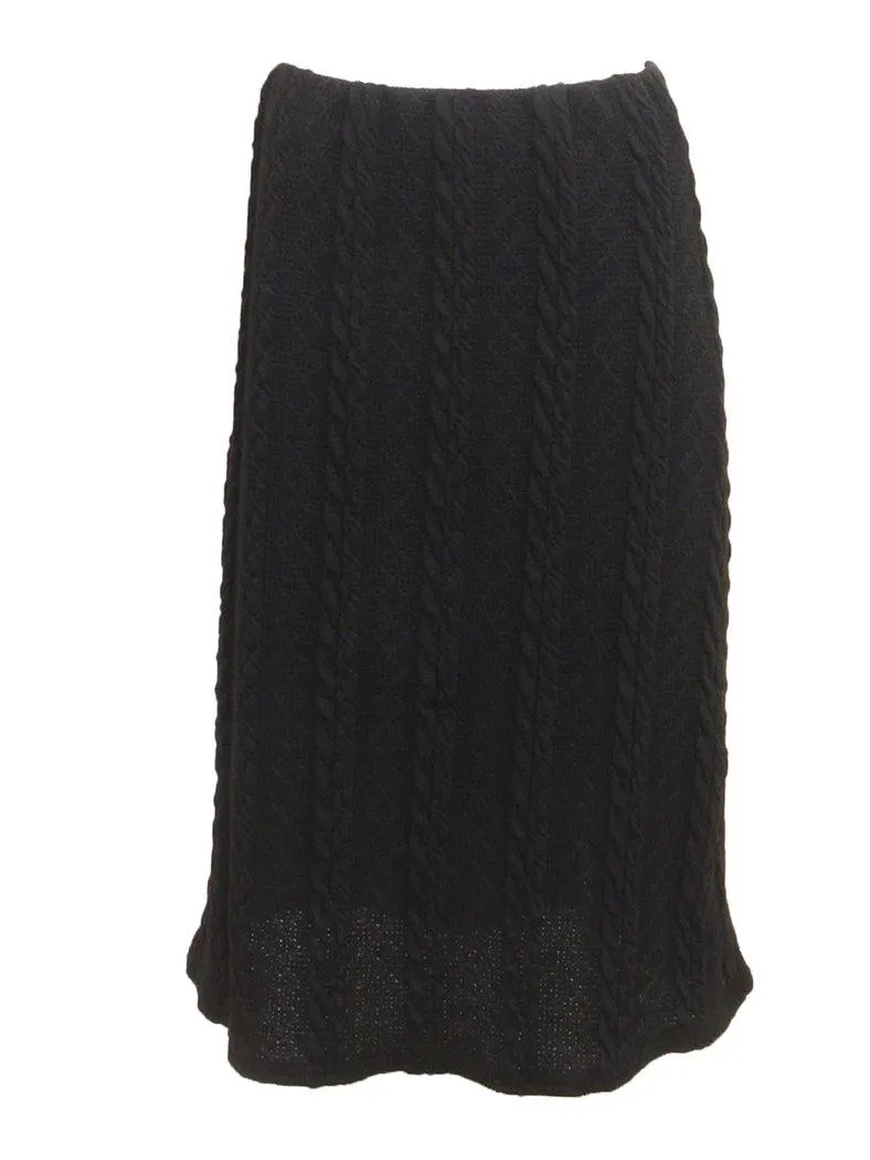 Sportchic Cableknit A-line Skirt