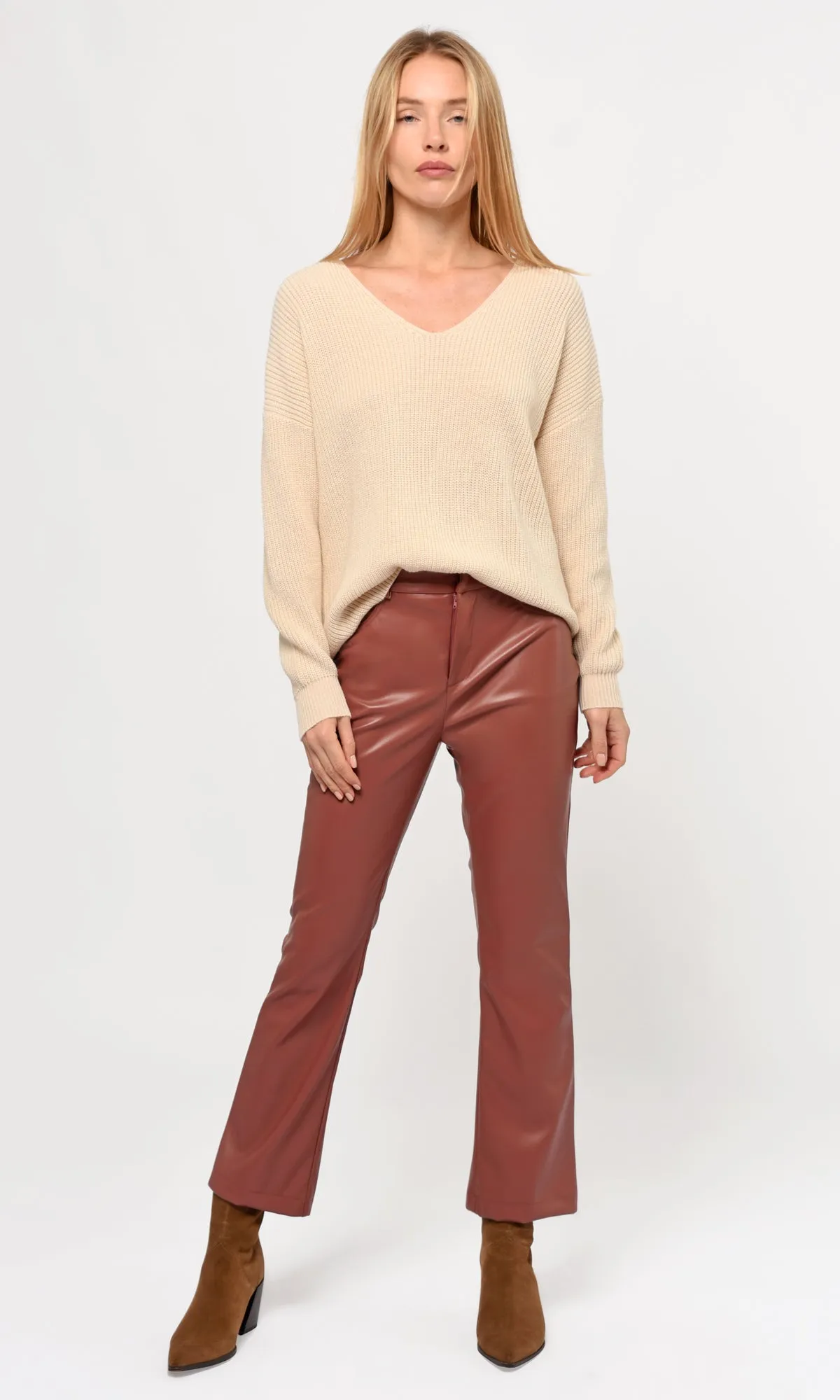 Thali V Neck Sweater