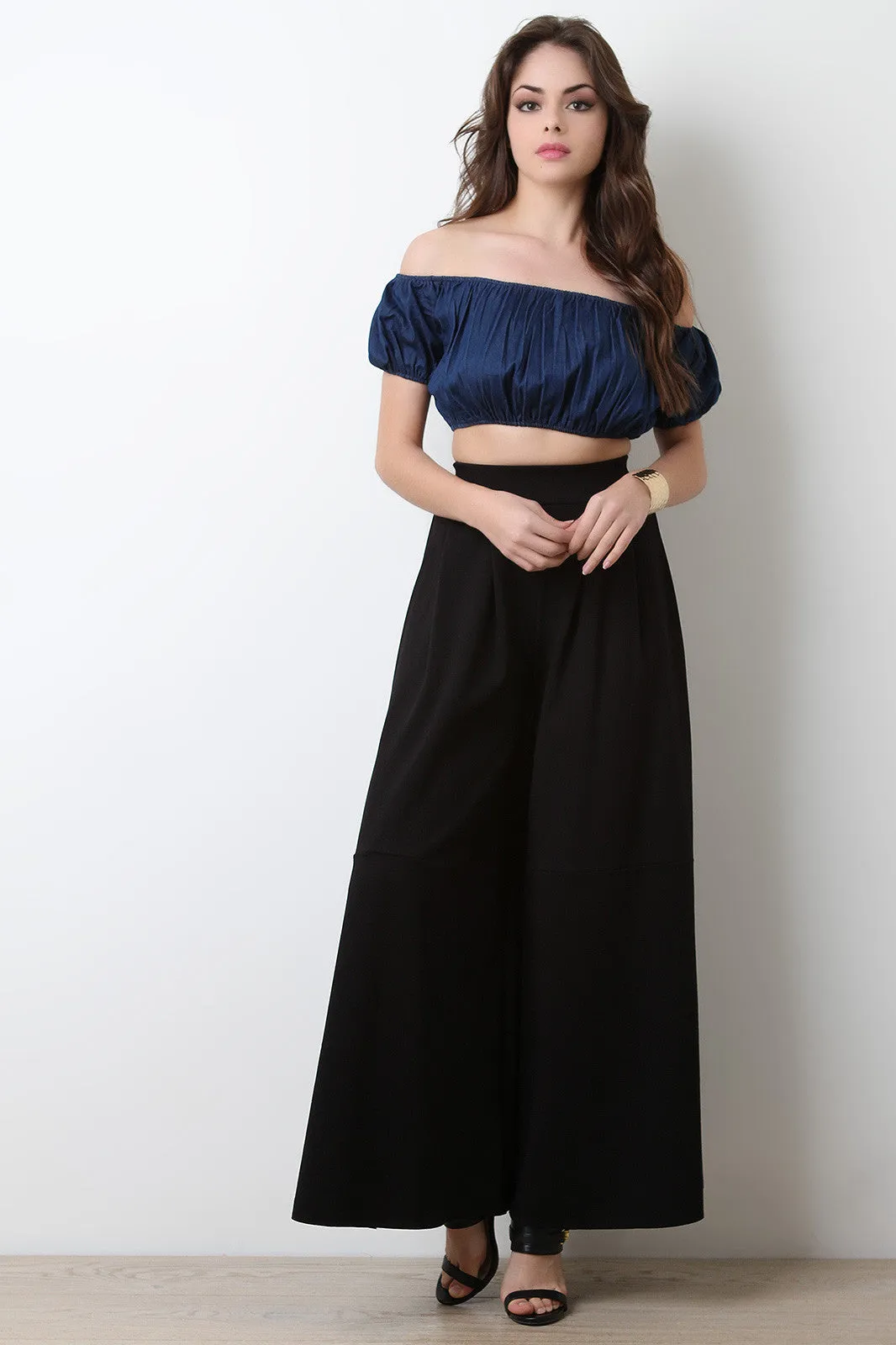 Wide Leg Palazzo Pants