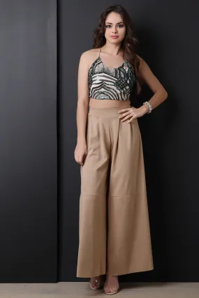 Wide Leg Palazzo Pants