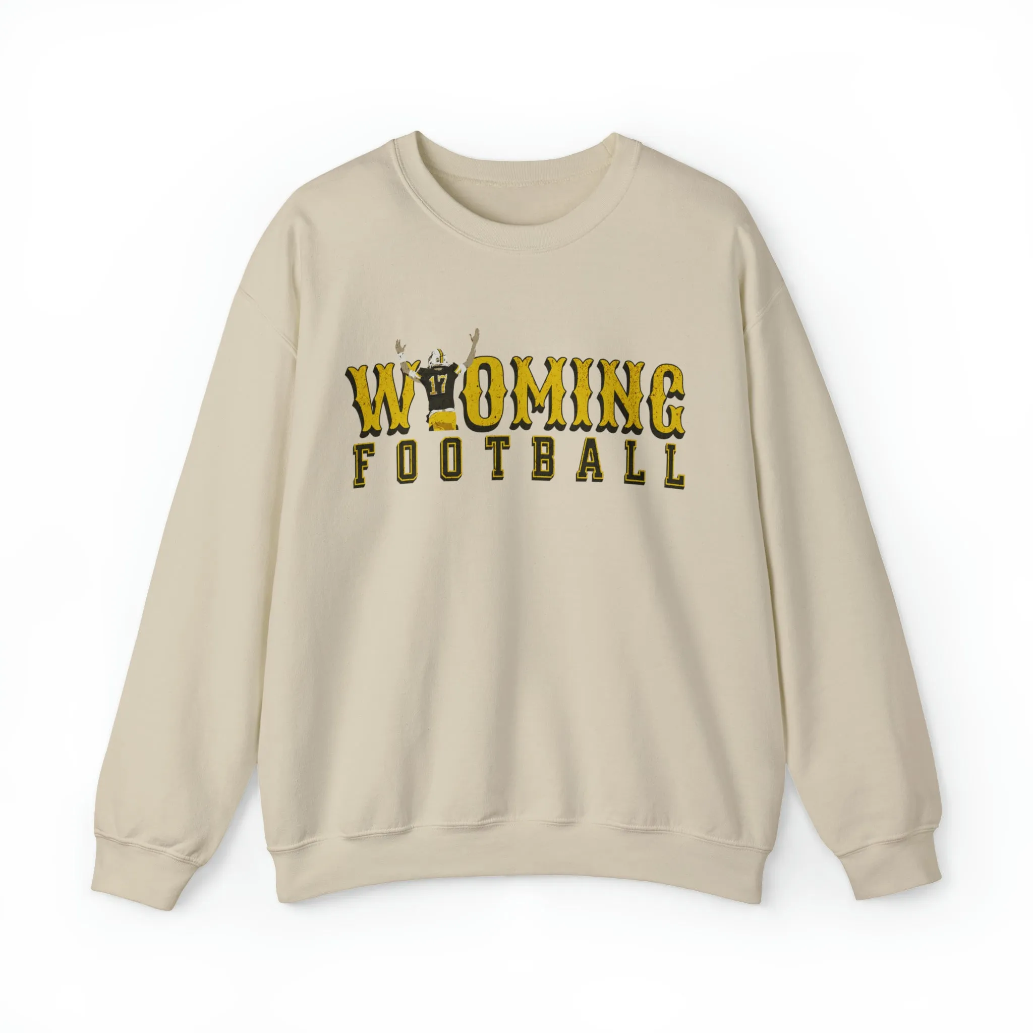 Wyoming Football Allen 17 Crewneck Sweatshirt