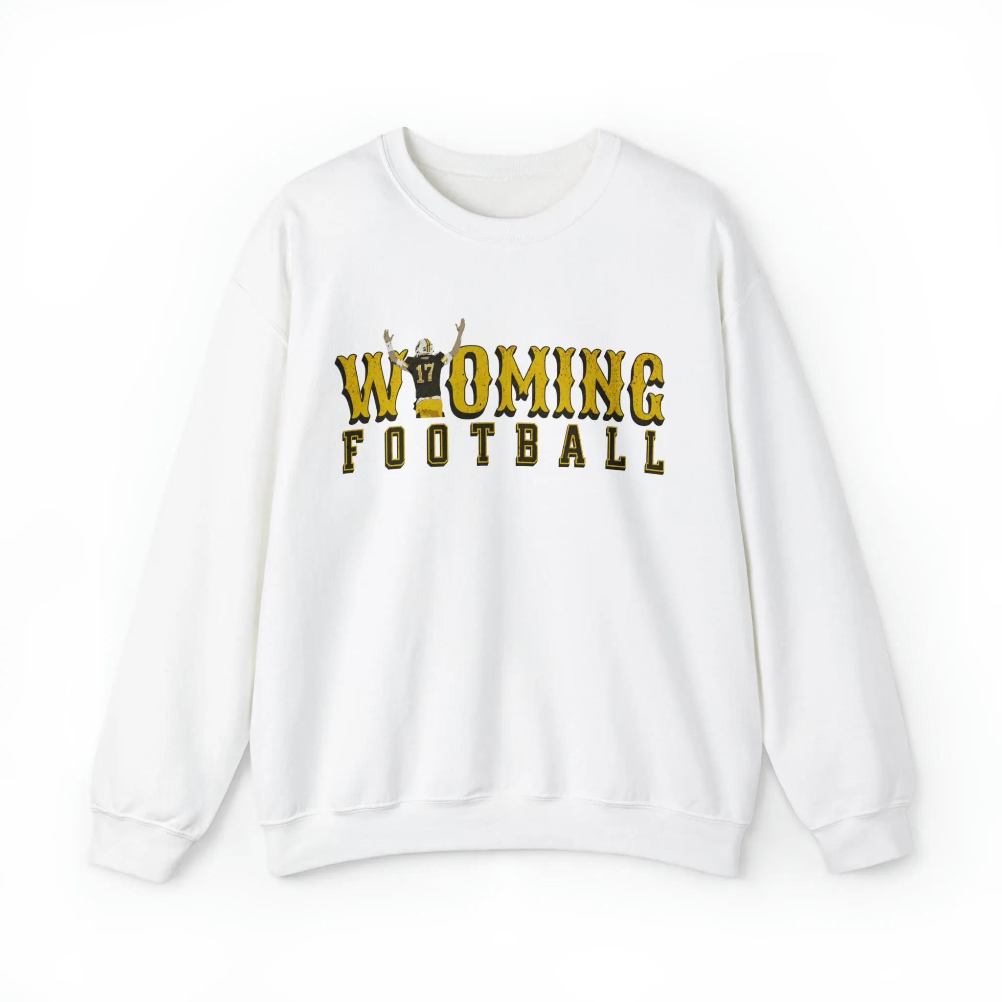 Wyoming Football Allen 17 Crewneck Sweatshirt